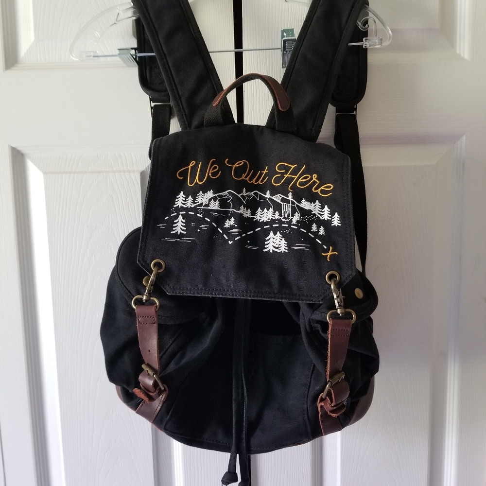 Rare girrlscout backpack